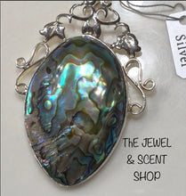 Load image into Gallery viewer, Necklace Abalone Shell 925 Sterling Silver