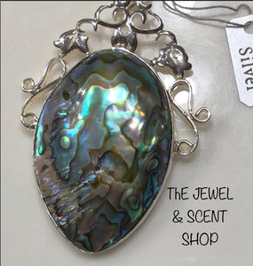 Necklace Abalone Shell 925 Sterling Silver